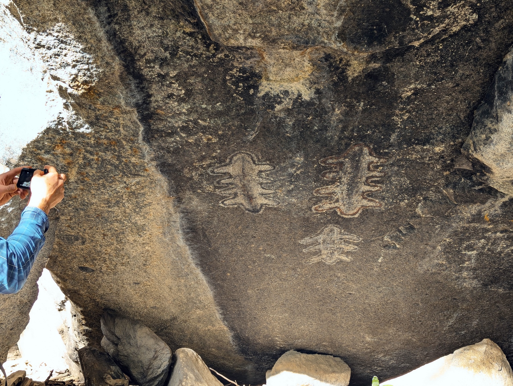 Petroglyphs on Painted Rock